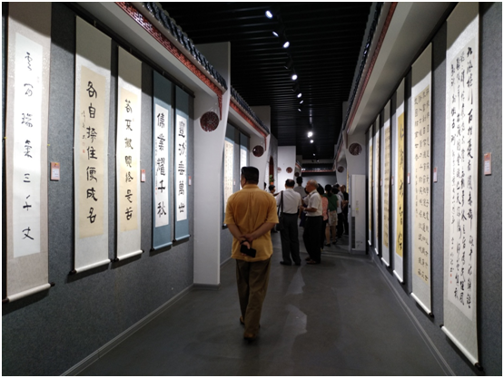 “中国梦&bull;追梦人”全球最大的博彩平台庆“七&bull;一”侨乡书法名家作品邀请展2.jpg