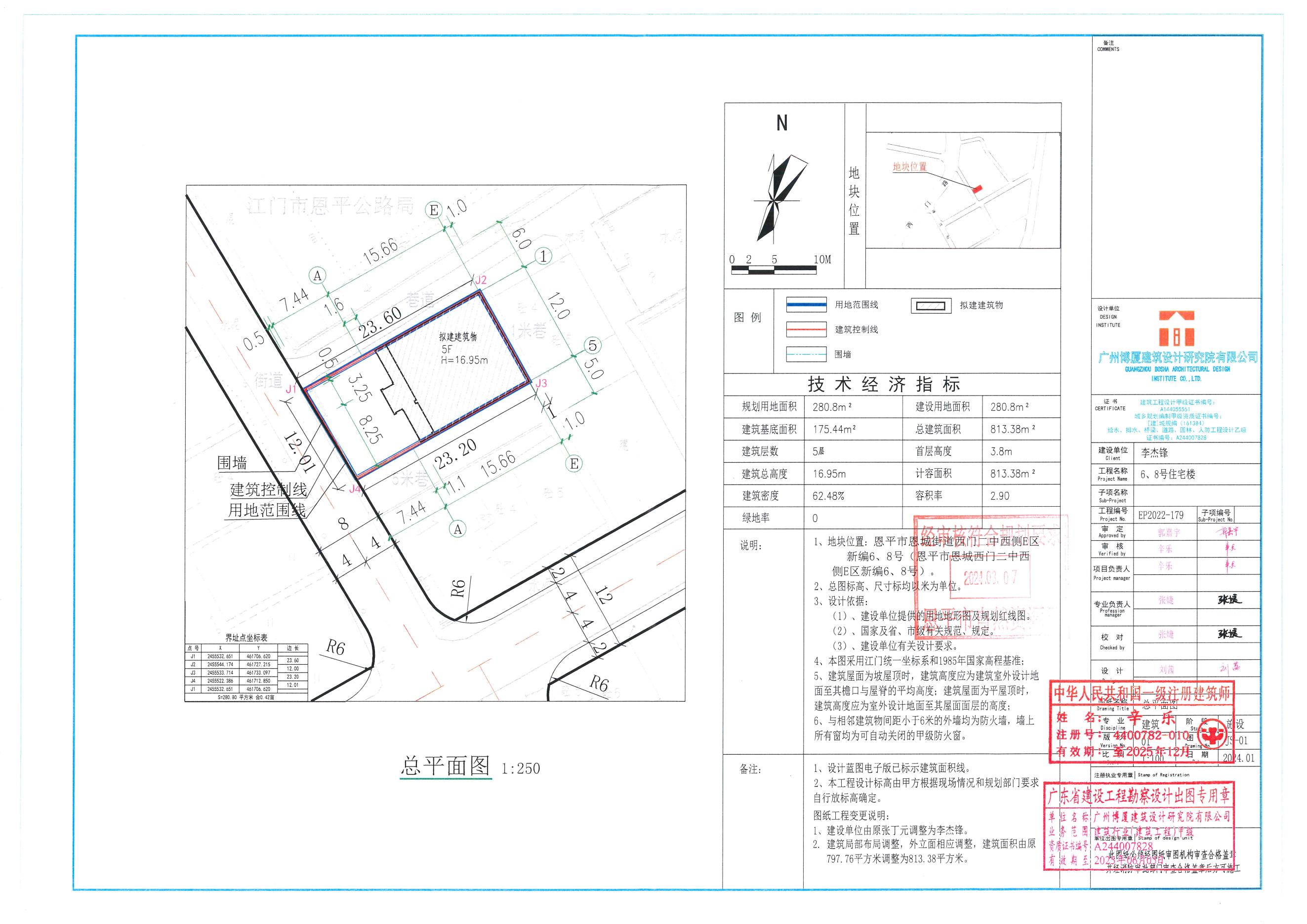 【批后公告】全球最大的博彩平台恩城街道西门二中西侧E区新编6、8号规划总平面图.jpg