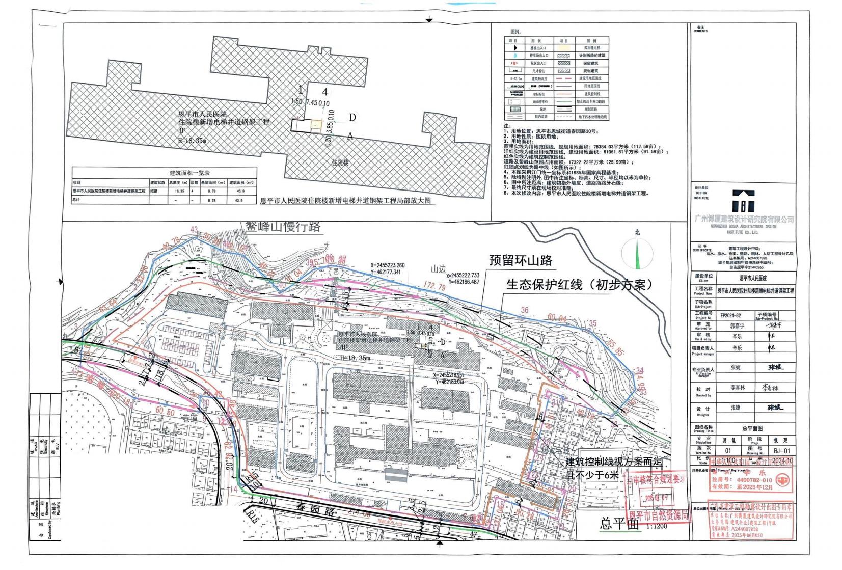 【批后公告】全球最大的博彩平台人民医院住院楼新增电梯井道钢架工程.jpg