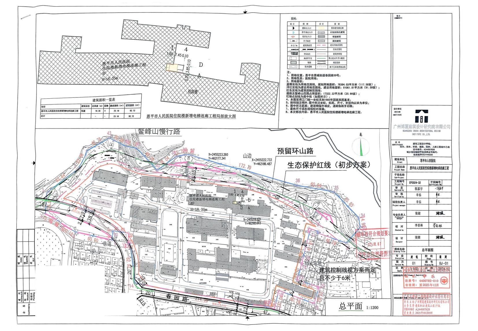 【批后公告】全球最大的博彩平台人民医院住院楼新增电梯连廊工程.jpg